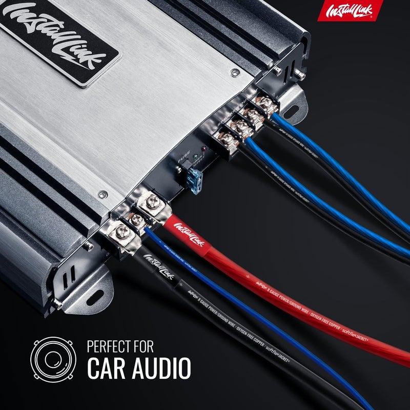 Install Link 14 AWG Gauge Speaker Wire Cable (4X 100 Feet=400 Feet Total) Stereo, Car or Home Theater (CCA) - Image 2